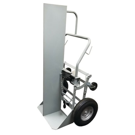 Justrite Justrite 2 Cylinder Truck 4 Wheel W/ Firewall G-3973 - 16" Pneumatic - 1000 Lb. Cap. 35044